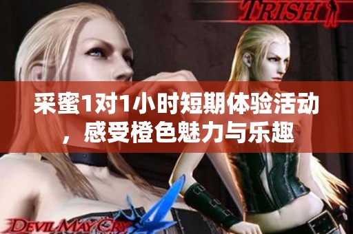 采蜜1对1小时短期体验活动，感受橙色魅力与乐趣