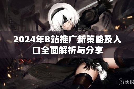 2024年B站推广新策略及入口全面解析与分享
