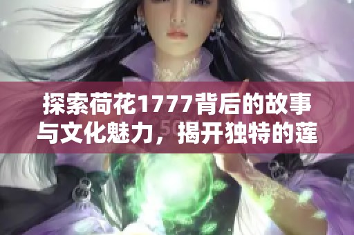 探索荷花1777背后的故事与文化魅力，揭开独特的莲花之美