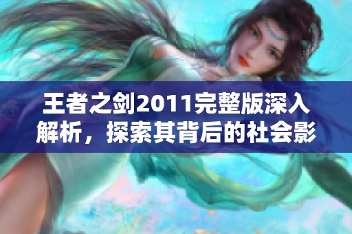 王者之剑2011完整版深入解析，探索其背后的社会影响与意义
