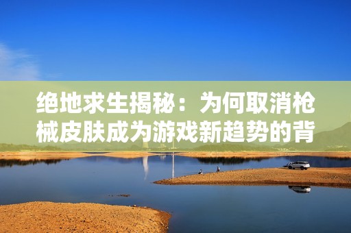 绝地求生揭秘：为何取消枪械皮肤成为游戏新趋势的背后原因分析