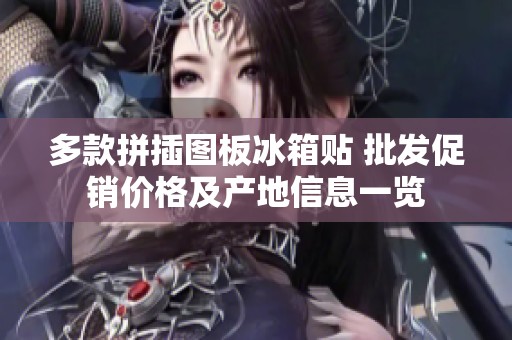 多款拼插图板冰箱贴 批发促销价格及产地信息一览