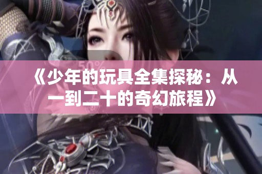 《少年的玩具全集探秘：从一到二十的奇幻旅程》