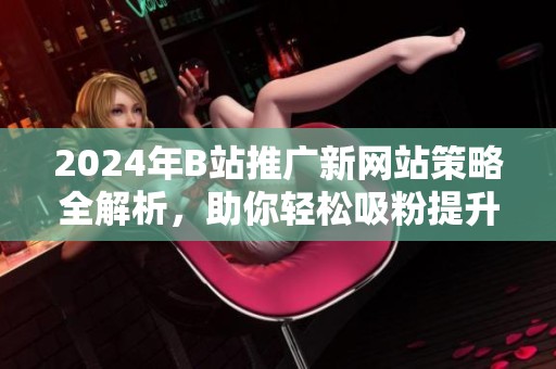 2024年B站推广新网站策略全解析，助你轻松吸粉提升曝光量