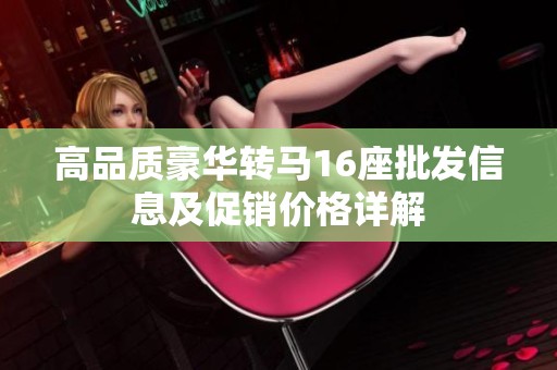 高品质豪华转马16座批发信息及促销价格详解