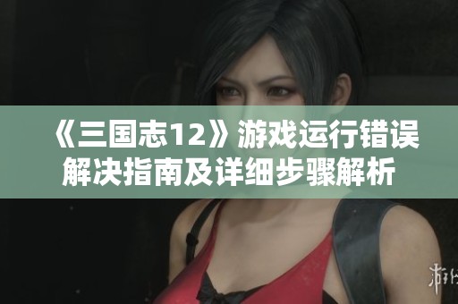 《三国志12》游戏运行错误解决指南及详细步骤解析