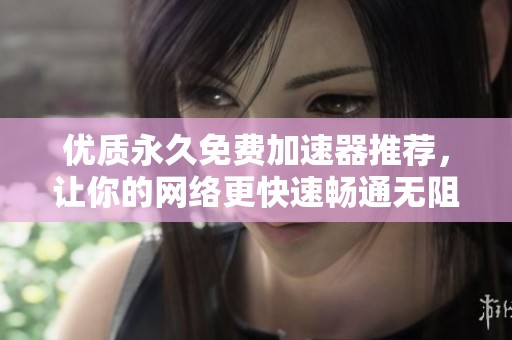 优质永久免费加速器推荐，让你的网络更快速畅通无阻