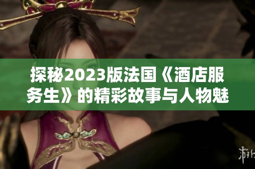 探秘2023版法国《酒店服务生》的精彩故事与人物魅力