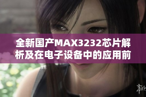 全新国产MAX3232芯片解析及在电子设备中的应用前景