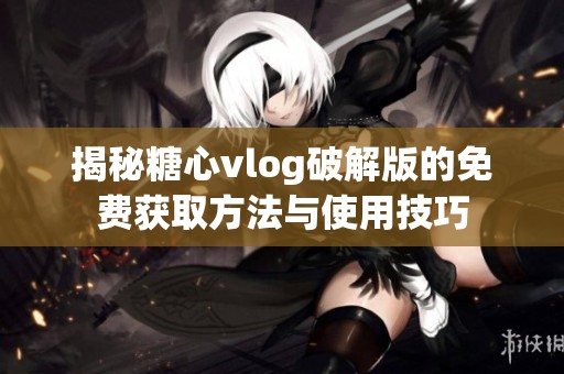揭秘糖心vlog破解版的免费获取方法与使用技巧