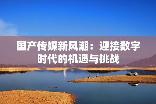 国产传媒新风潮：迎接数字时代的机遇与挑战