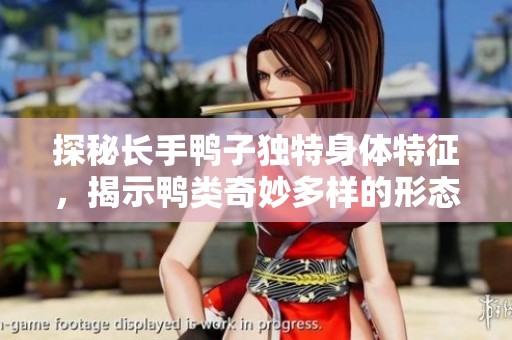 探秘长手鸭子独特身体特征，揭示鸭类奇妙多样的形态世界