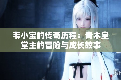 韦小宝的传奇历程：青木堂堂主的冒险与成长故事