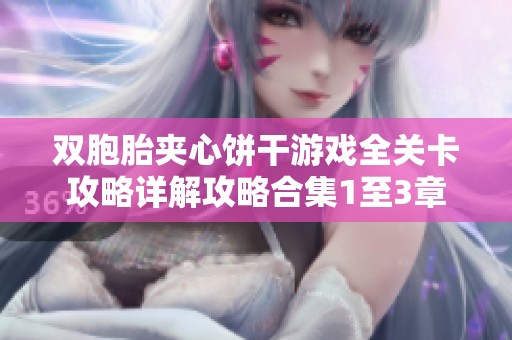 双胞胎夹心饼干游戏全关卡攻略详解攻略合集1至3章