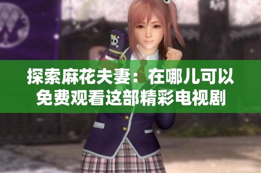 探索麻花夫妻：在哪儿可以免费观看这部精彩电视剧