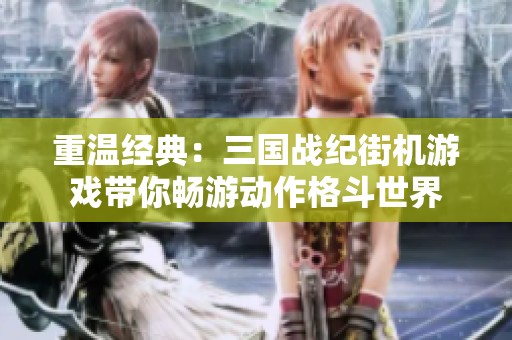 重温经典：三国战纪街机游戏带你畅游动作格斗世界