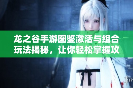 龙之谷手游图鉴激活与组合玩法揭秘，让你轻松掌握攻略策略