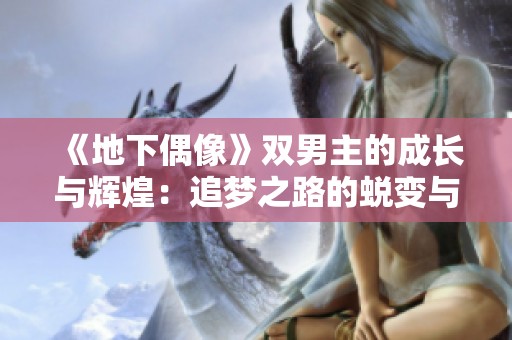 《地下偶像》双男主的成长与辉煌：追梦之路的蜕变与挑战
