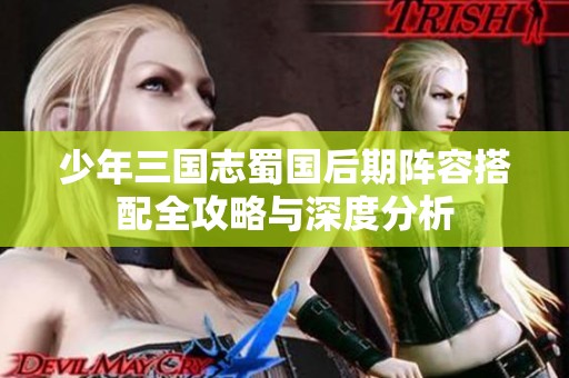 少年三国志蜀国后期阵容搭配全攻略与深度分析