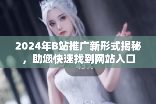 2024年B站推广新形式揭秘，助您快速找到网站入口