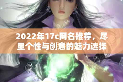 2022年17c网名推荐，尽显个性与创意的魅力选择