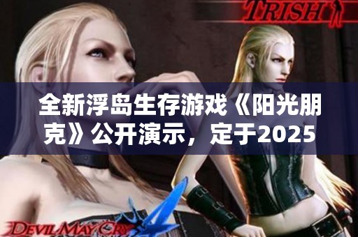 全新浮岛生存游戏《阳光朋克》公开演示，定于2025年正式发售