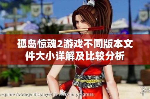 孤岛惊魂2游戏不同版本文件大小详解及比较分析