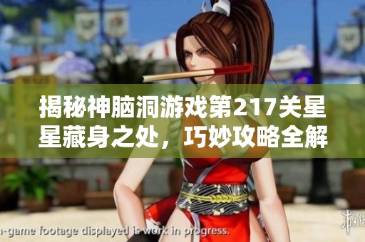 揭秘神脑洞游戏第217关星星藏身之处，巧妙攻略全解析