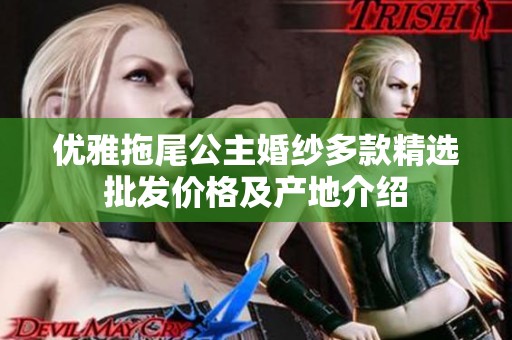 优雅拖尾公主婚纱多款精选批发价格及产地介绍