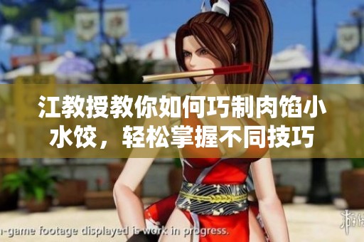 江教授教你如何巧制肉馅小水饺，轻松掌握不同技巧