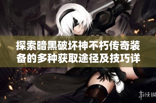 探索暗黑破坏神不朽传奇装备的多种获取途径及技巧详解