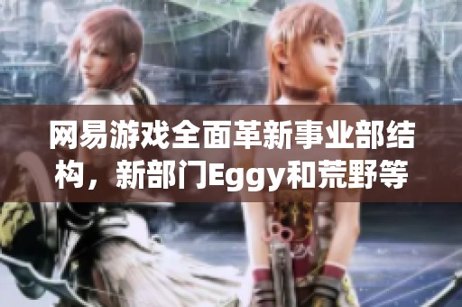 网易游戏全面革新事业部结构，新部门Eggy和荒野等首次亮相