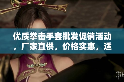 优质拳击手套批发促销活动，厂家直供，价格实惠，适合各类拳击爱好者