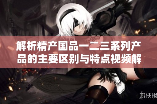 解析精产国品一二三系列产品的主要区别与特点视频解读
