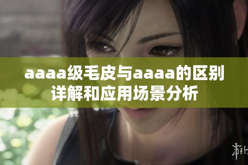 aaaa级毛皮与aaaa的区别详解和应用场景分析