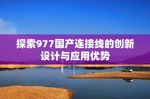 探索977国产连接线的创新设计与应用优势